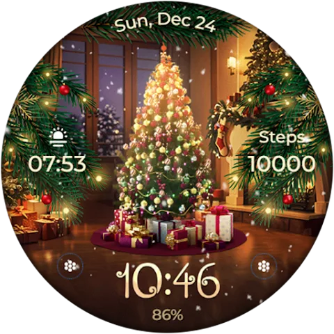 Christmas Tree watch face