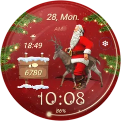 Santa Claus watch face